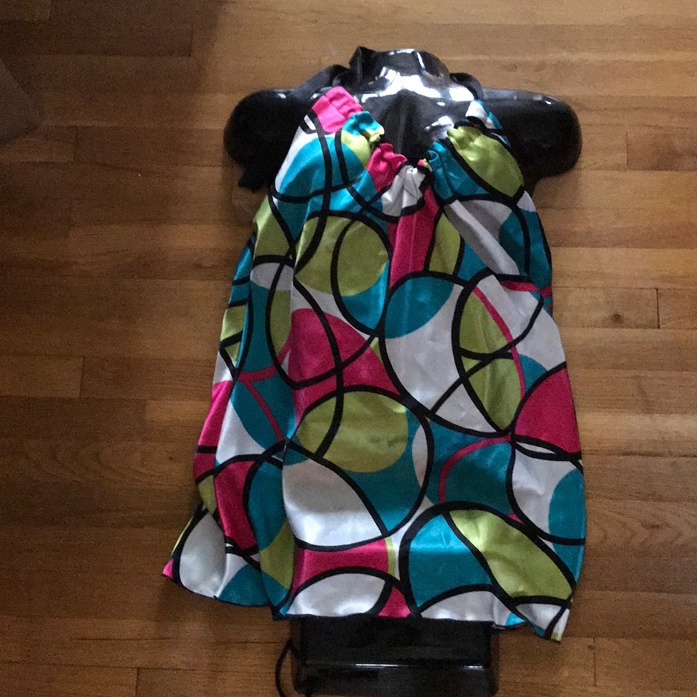 Multicolor halter top size 2x